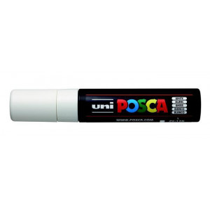 Akrylový popisovač "Posca PC-17K", bílá,10-15 mm, UNI
