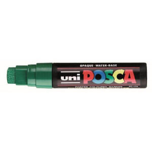 Akrylový popisovač "Posca PC-17K", zelená, 10-15 mm, UNI