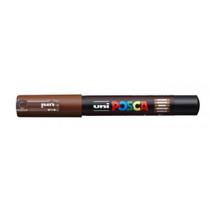 Akrylový popisovač "Posca PC-1M", hnědá, 0,7 - 1,0 mm, UNI