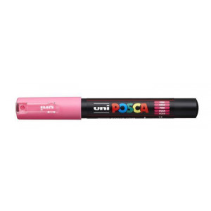 Akrylový popisovač "Posca PC-1M", růžová, 0,7 - 1,0 mm, UNI