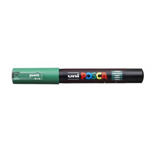 Akrylový popisovač "Posca PC-1M", zelená, 0,7 - 1,0 mm, UNI