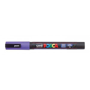 Akrylový popisovač "Posca PC-3M", jasně fialová, 0,9-1,3 mm, UNI 2UPC3MLL