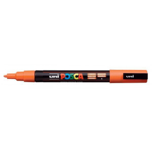 Akrylový popisovač "Posca PC-3M", oranžová, 0,9-1,3 mm, UNI