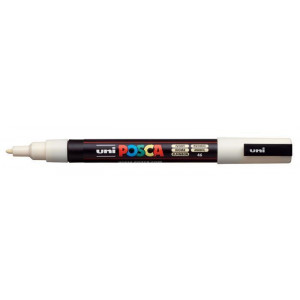 Akrylový popisovač "Posca PC-5M",  slonová kost, 1,8-2,5 mm, UNI 2UPC5MELEFANTCSONT