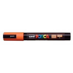 Akrylový popisovač "Posca PC-5M", oranžová, 1,8-2,5 mm, UNI
