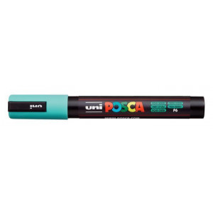 Akrylový popisovač "Posca PC-5M", modrá aqua, 1,8-2,5 mm, UNI 2UPC5MTENGER