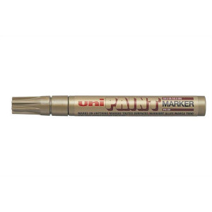 Lakový popisovač "PX-20", zlatá, 2,2-2,8mm, UNI