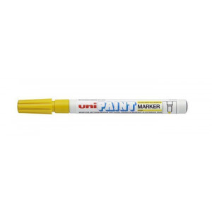 Lakový popisovač "PX-21", žlutá, 0,8-1,2mm, UNI
