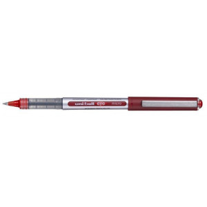 Kuličkové pero "UB-150E Eye Micro Eco", červená, 0,3 mm, UNI 315135000