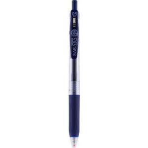 Gelové pero "Sarasa Clip", tmavě modrá, 0,33 mm, stiskací mechanismus, ZEBRA 14315