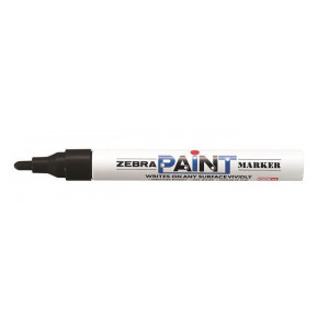 51011 Lakový popisovač "Paint marker", černá, 3 mm, ZEBRA