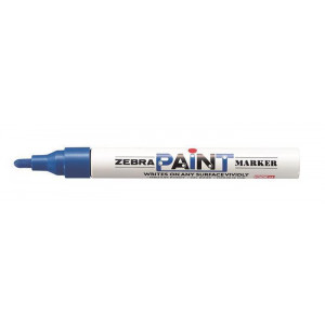 51012 Lakový popisovač "Paint marker", modrá, 3 mm, ZEBRA