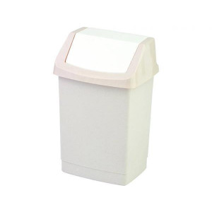 Odpadkový koš "Click-it", savanna, s výklopným víkem, 25 l, CURVER 177784