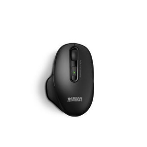 Myš "Onlee Pro Dual", černá, nabíjecí, bezdrátová, optická, USB+BT, URBAN FACTORY BTM10UF