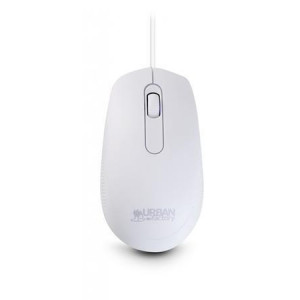 Myš "Free Color", bílá, střední velikost, drátová, optická, USB, URBAN FACTORY CMW02UF