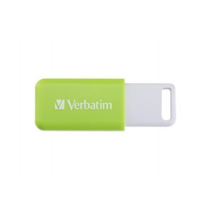 Flash disk "Databar", 32GB, USB 2.0, zelená, VERBATIM 49454