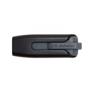 32GB USB Flash 3.0, 60/12 MB/sec, VERBATIM "V3", černá-šedá