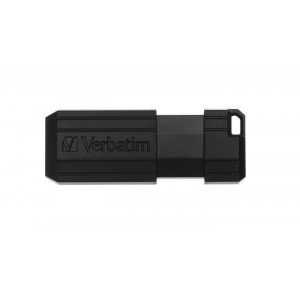 8GB USB Flash 2.0, 10/4MB/sec, Pin Stripe, VERBATIM, černý