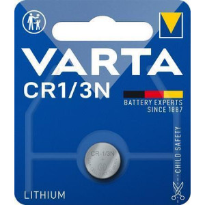 Baterie knoflíková "Professional", CR1/3N BL1, 3V, lithium, 1 ks v balení, VARTA