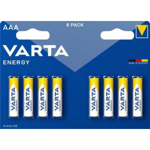 Baterie "Energy", AAA, 8 ks, VARTA