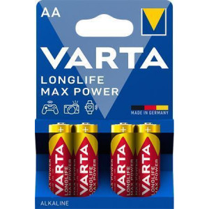 Baterie, AA (tužková),  4 ks, VARTA "MaxTech"