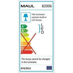 Stolní lampa "Joy", zelená, LED, MAUL 8200652