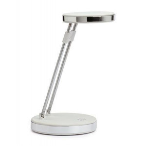 Stolní lampa "Puck", bílá, LED, MAUL