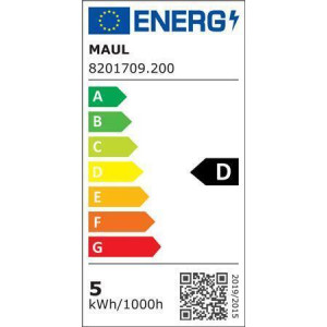 Stolní lampa "Pearly colour vario", černá, LED, stmívatelná, MAUL