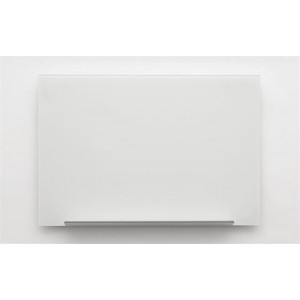 Magnetická skleněná tabule "Diamond", bílá, 55,9x99,3 cm, NOBO