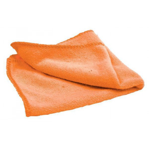 Čistící utěrka z mikrovlákna, oranžová, NOBO