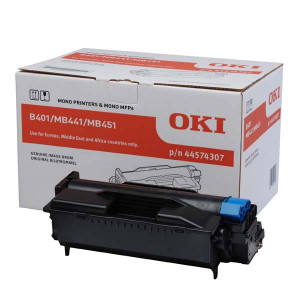 OKI originální válec 44574307, black, 25000str.