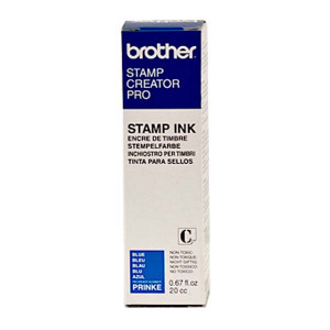 Inkoustová náplň Brother, PRINKE, modrá, 20ml