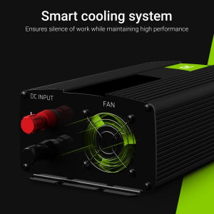 Green Cell ® měnič napětí 12V na 230V, 300W / 600W