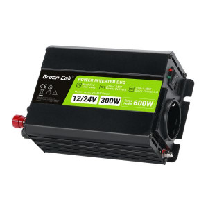 Green Cell měnič napětí 12V na 230V 300W/600W