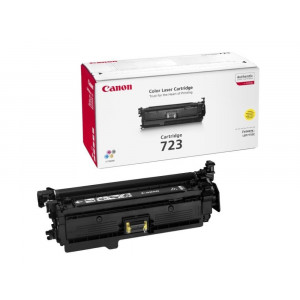 Canon originální toner CRG-723Y/ LBP-7750Ddn/ 8 500 stran/ Žlutá