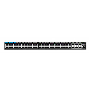 Grandstream GWN7816P L3 Managed Network PoE Switch, 48 portů / 6 SFP+, VLAN, DHCP, Stacking