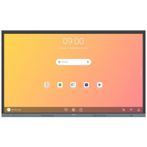BENQ dotykový panel 86" RE8604/ UHD 4K/8GB I 128GB /provoz 18/7/ HDMI/DP/ USB-C/ LABN/Android 13/40 dotykových bodů