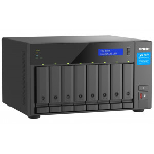 QNAP TVS-h874X-i9-64G  8x SATA 64GB RAM, 2x M.2 NVMe, 2x PCIe, 2x2,5GbE, 2x10GbE