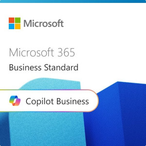 Elektronicky: Microsoft CSP Microsoft 365 Business Standard and Microsoft 365 Copilot Business předplatné 1 rok, vyúčtování ročně