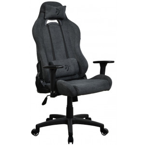 AROZZI herní židle TORRETTA Soft Fabric v2/ látkový povrch/ tmavě šedá