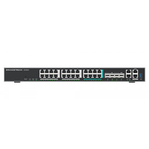Grandstream GCC6021 all-in-one (10 Gbps VPN router, NGFW, switch 10G SPF+, a IP PBX 50 uživatelů)