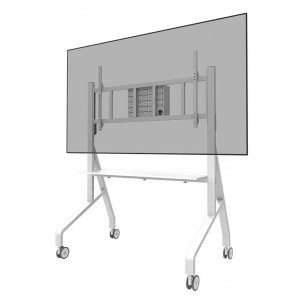 Neomounts FL50-575WH1 Neomounts MOVE Go XL Mobile Floor Stand (fast install, height adjustable), white