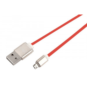 Net-X kabel Micro USB to USB   Nabíjení/Synchronizace, oboustranné konektory - červený