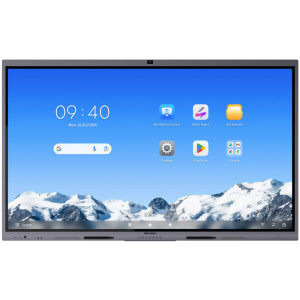 HIKVISION interaktivní dotykový panel 65", 4K, Android 14, 8GB,128G,480nit,50 points, USB, HDMI, Wifi ,BT, kamera, EDLA