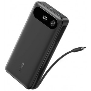 Anker Powerbanka/20000mAh/ 87W/ integrovaný USB-C kabel/ černá