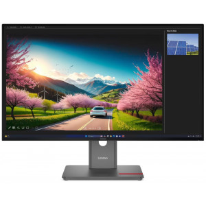Lenovo P32UD-40/ 31,5" IPS/ 16:9/ 3840x2160/ 350cd/m2/ 1500:1 / 4ms/ webcam/ DaisyChain/ HDMI/ USB-C/ černý