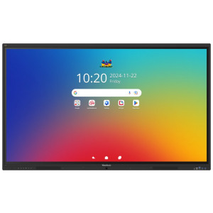 ViewSonic IFP 65" 4K Android 16 EDLA, 64 dotyk.bodů IR, 8G/128GB, HDMI,VGA,DP,USB-A/B/C,RJ45,RS232,PIR sensor,subwoofer