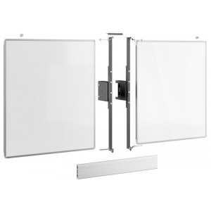 Vogels Postranní tabule 65" pro lifty RISE 200x a 4xxx, bílá keramika pro psaní fixem, magnetický zámek