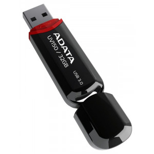 ADATA DashDrive Value UV150 32GB / USB 3.2 Gen1 / černá