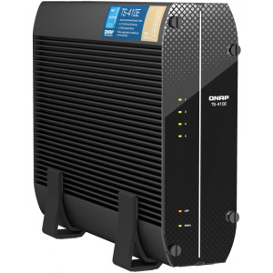 QNAP TS-410E-8G   4x 2,5" SATA, 8GB RAM, 2x 2,5GbE, 4x USB 3.2, 1x 4K HDMI, fanless